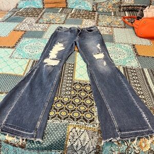 Bell bottom jeans